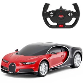 خرید و قیمت ماشین کنترلی راستار 1:14 مدل Bugatti Chiron قرمز | ترب