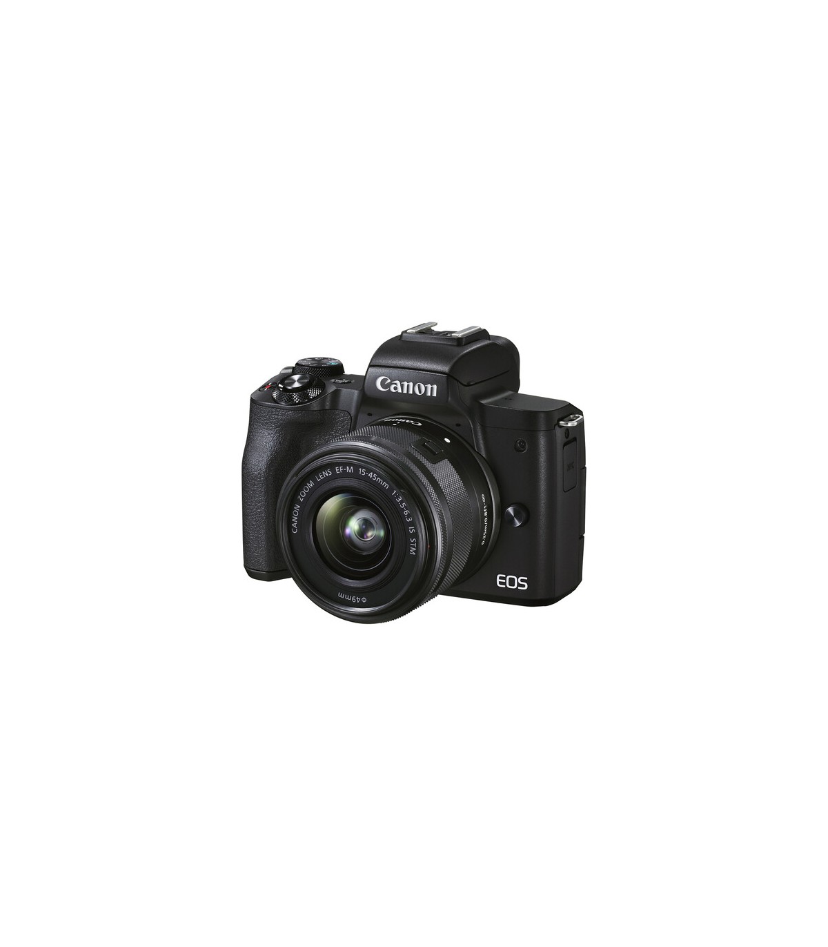 دوربین دیجیتال بدون آینه کانن مدل EOS M50 Mark II همراه با لنز EF-M 15-45mm