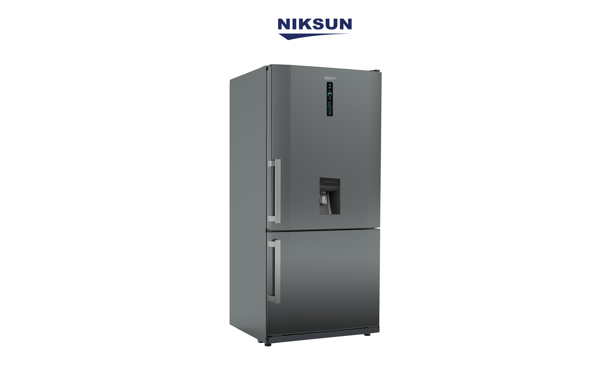 یخچال و فریزر استیل بدون یخساز مدل RF840N-E2 | گروه لوازم خانگی قائم