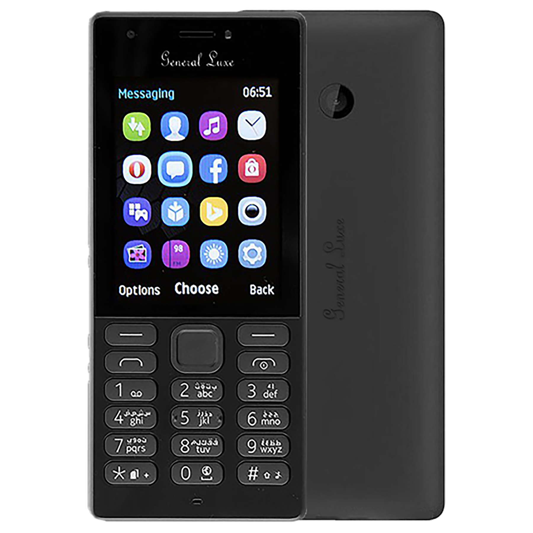 ارزان ترین قیمت گوشی موبایل جنرال لوکس مدل 216 دو سیم کارت ظرفیت 16 مگابایتو رم 16 مگابایت
