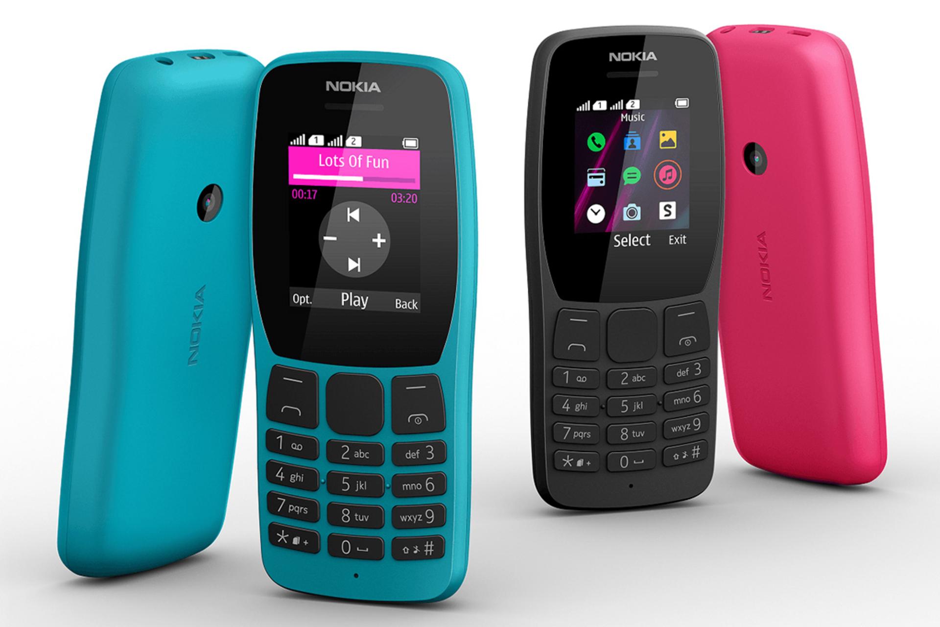 قیمت نوکیا 110 |‌ خرید ارزان گوشی Nokia 110 2019 + مشخصات