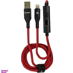 خرید و قیمت کابل تبدیل USB به لایتنینگ کلومن مدل KD-L66 طول 1 متر | ترب