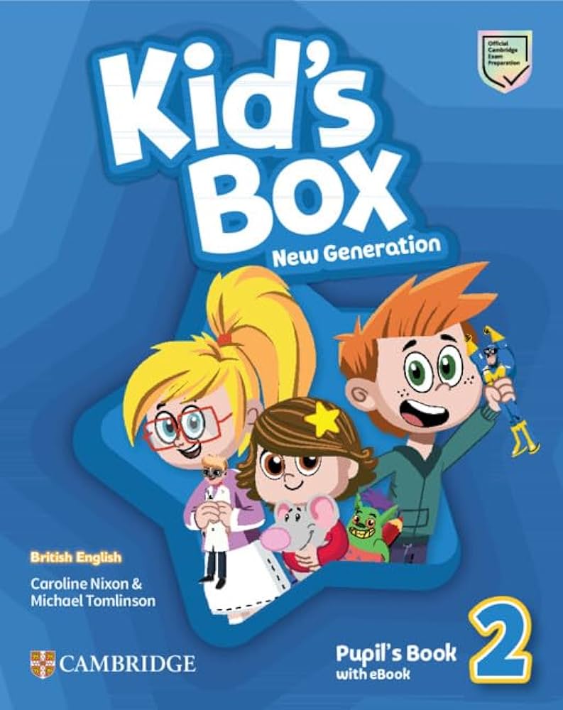 Amazon.com: Kid's Box New Generation Level 2 Pupil's Book with eBookBritish English: 9781108815727: Nixon, Caroline, Tomlinson, Michael: Books