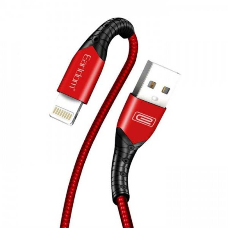 قیمت و خرید کابل تبدیل USB به لایتنینگ ارلدام مدل 4A طول 1 متر