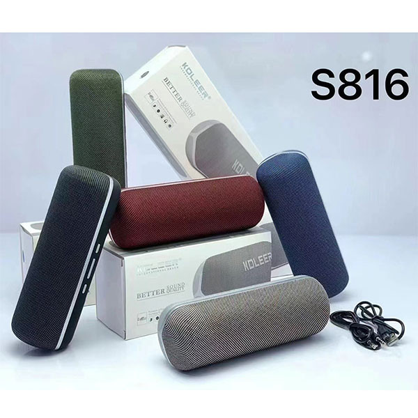 قیمت و خرید اسپیکر بلوتوثی قابل حمل کلر مدل s816