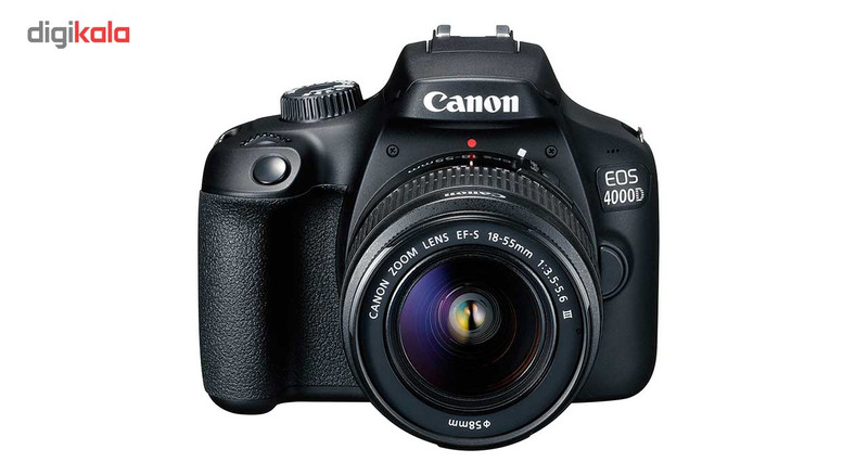 قیمت و خرید دوربین دیجیتال کانن مدل EOS 4000D به همراه لنز 18-55 میلی مترDC III