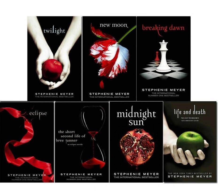 خرید و قیمت پک کامل رمان های حماسه گرگ و میش the twilight saga novels fullpack ( جلد سخت ) | ترب