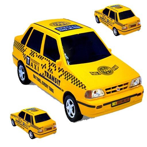 خرید و قیمت اسباب بازی ماشین تاکسی زرد پراید مدل 131 برای مسافرکشی قدرتی ازغرفه اسباب بازی نسیم