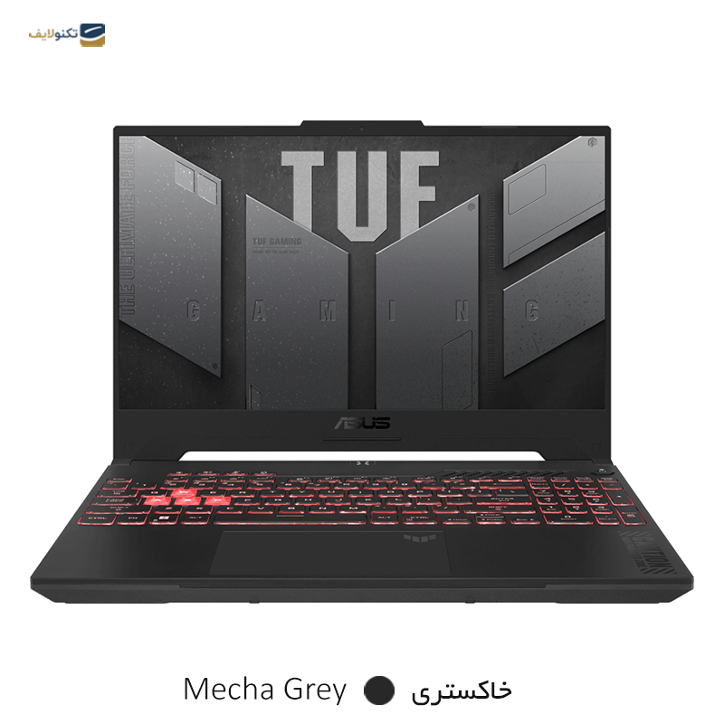 قیمت لپ تاپ ایسوس 15.6 اینچی مدل TUF Gaming A15 FA507NV R7 7735HS 16GB 512GBRTX4060 مشخصات