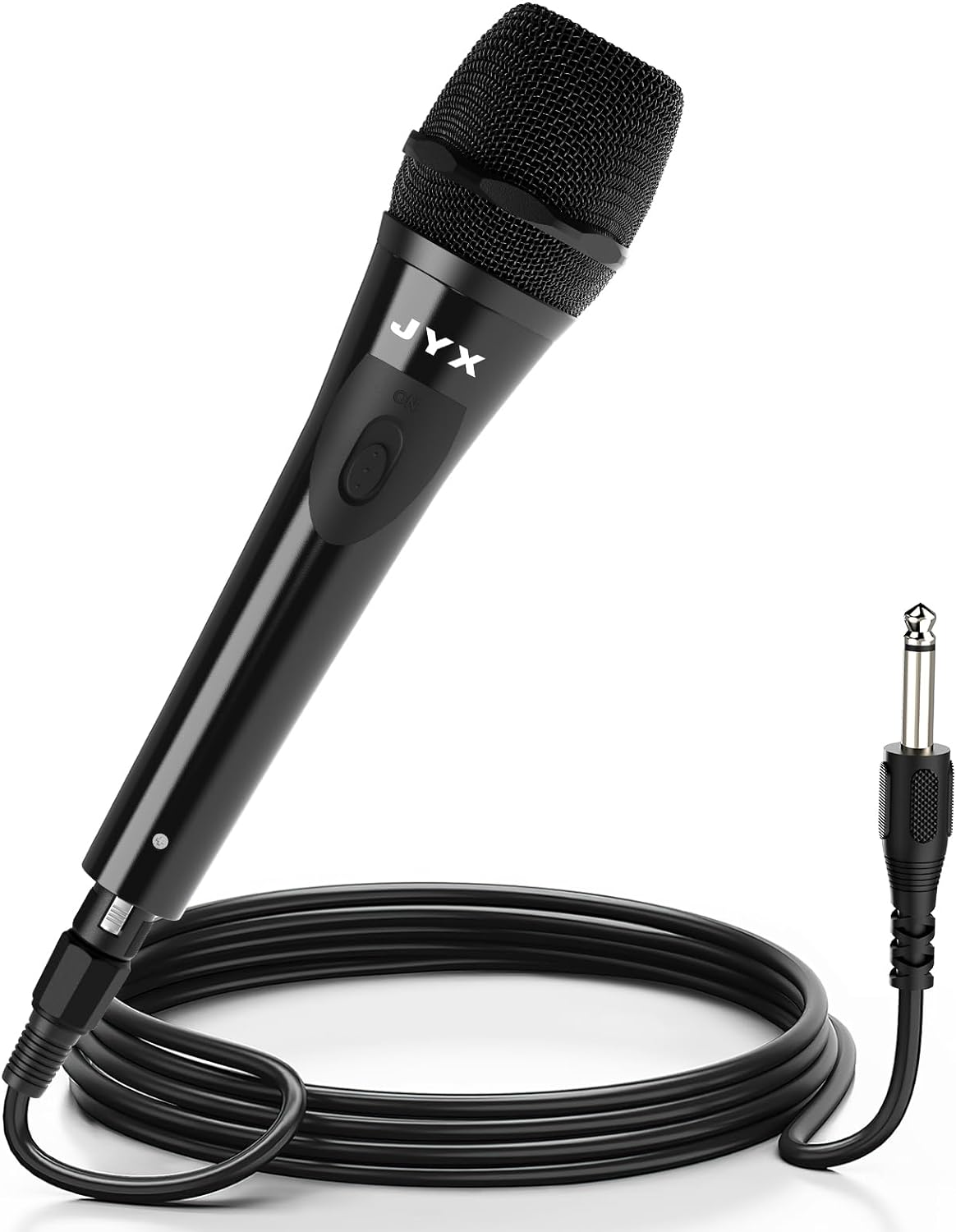 ایگرد | قیمت و خرید میکروفون سیمی دستی JYX با سوئیچ روشن / خاموش برای آواز، مهمانی ، سیستم PA ، AMP ، میکسر
