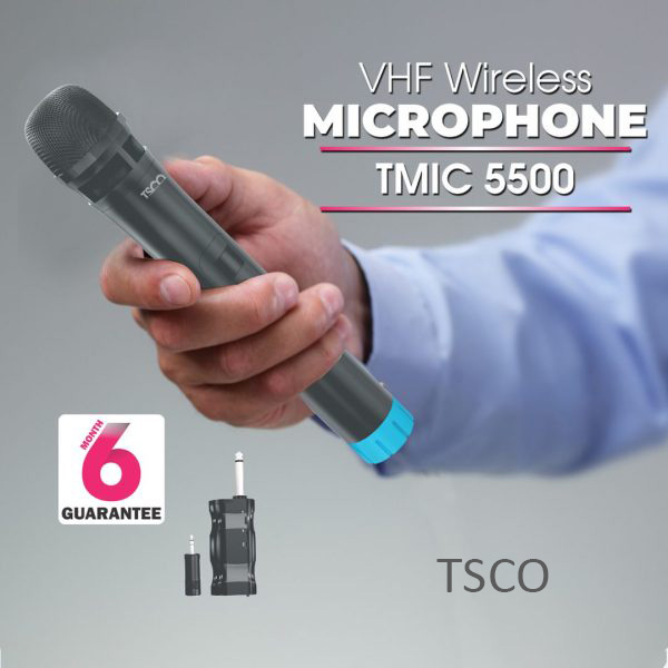 قیمت و خرید میکروفون بی سیم تسکو TSCO TMIC 5500 - شبکه ساز