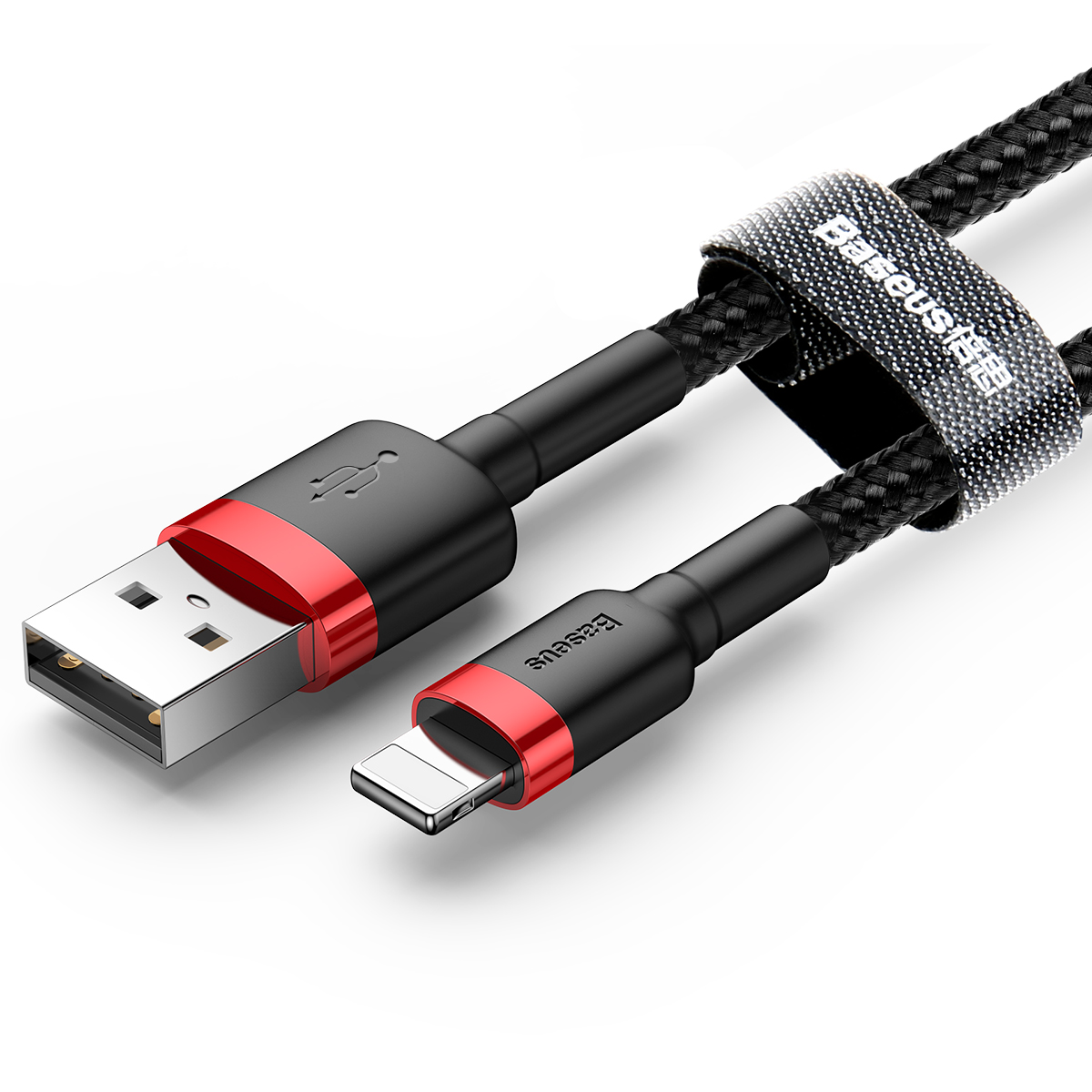 قیمت و خرید کابل تبدیل USB به لایتنینگ باسئوس مدل CALKLF-C19 Cafule طول 2متر