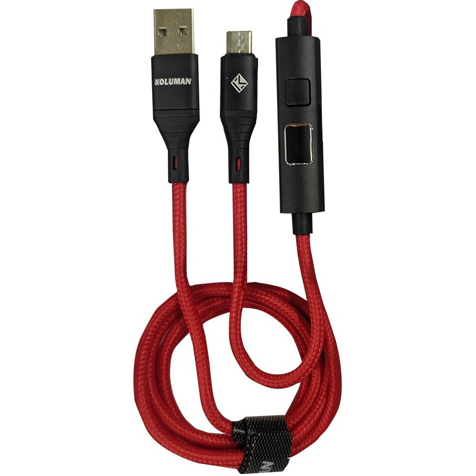 خرید و قیمت کابل تبدیل USB به microUSB کلومن مدل KD-L66 طول 1 متر | ترب