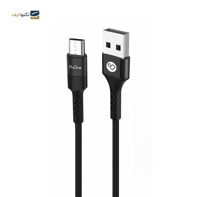قیمت کابل تبدیل USB به microUSB پرووان مدل PCC335M طول 1 متر مشخصات