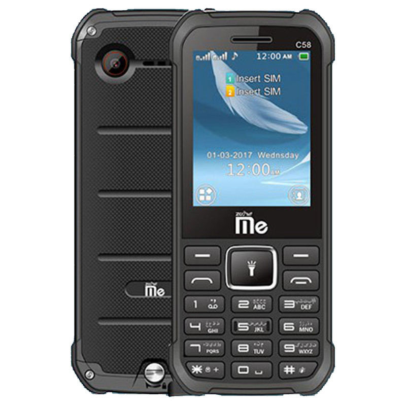 گوشی موبایل ساده جی ال ایکس مدل c58 دو سیمکارت با گارانتی شرکتی وکدفعالسازی | موبوران