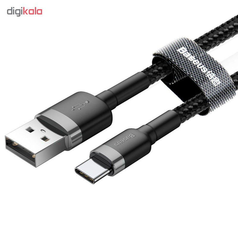 قیمت و خرید کابل تبدیل USB به USB-C باسئوس مدل Cafule طول 3 متر