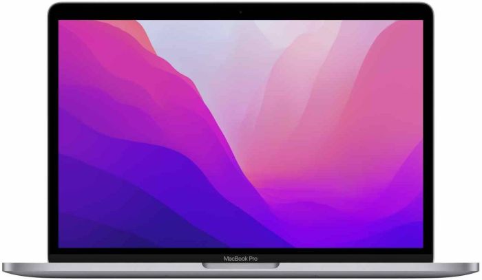 Buy Apple MacBook Pro 2022 MNEJ3 13 Inch With M2 Chipset 8-Core CPU 10-CoreGPU 8GB Memory 512GB SSD Space Grey online in uae