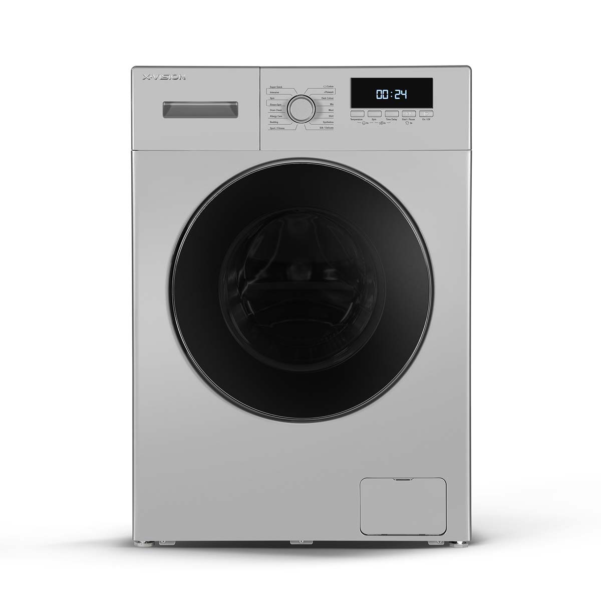 ماشین لباسشویی ایکس ویژن مدل TE84 AW ظرفیت 8 کیلوگرم - فروشگاه لوازم خانگیامین