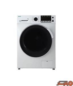 قیمت و خرید ماشین لباسشویی کروپ 8 کیلویی سفید مدل Crop WFT28417W WashingMachine