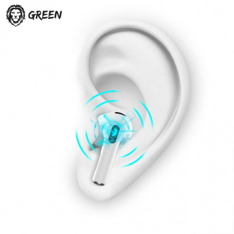خرید ، قیمت و مشخصات هندزفری بلوتوث گرین لاین Green Lion True Wireless Earbuds3 - فروشگاه اینترنتی داکیا مارکت