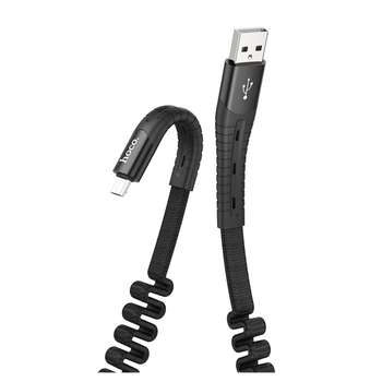 قیمت و خرید کابل تبدیل USB به microUSB هوکو مدل U78 طول 1.2 متر