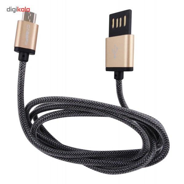 قیمت و خرید کابل تبدیل microUSB به USB دو طرفه کابریکس به طول 1.5 متر