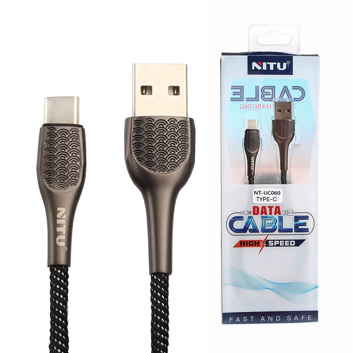 قیمت و خرید کابل تبدیل USB به USB-C نیتو مدل U60 طول 1 متر