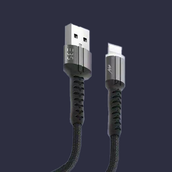 قیمت و خرید کابل تبدیل USB به لایتنینگ تری بی اس مدل RC-132 طول 1 متر
