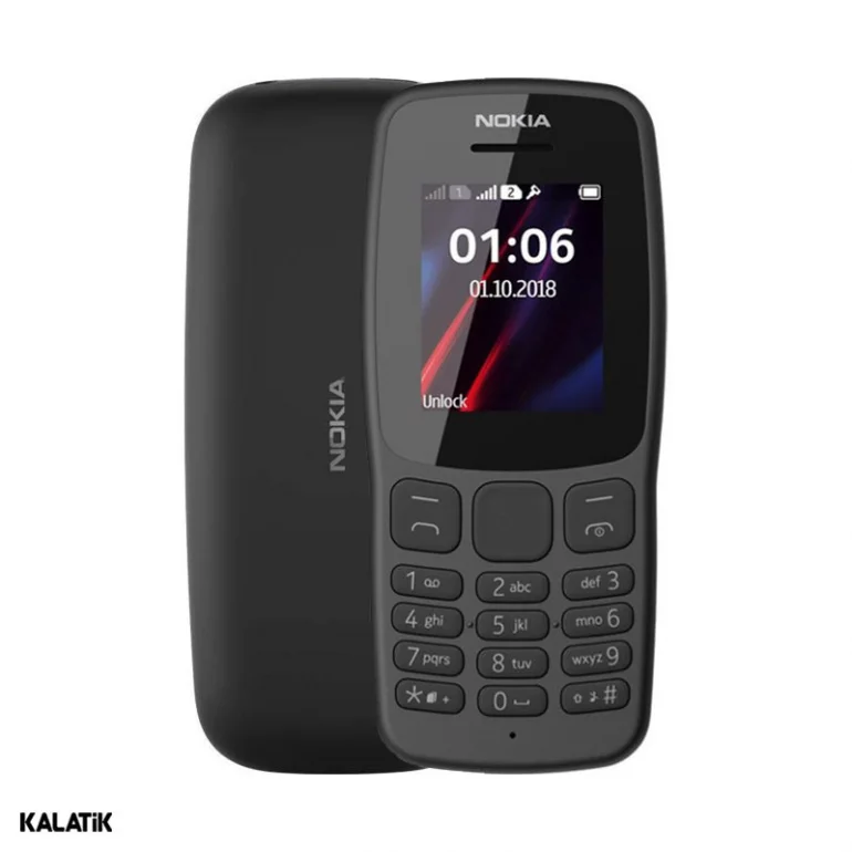 خرید گوشی نوکیا (2019) Nokia 106 دو سیم کارت با بهترین قیمت | کالاتیک