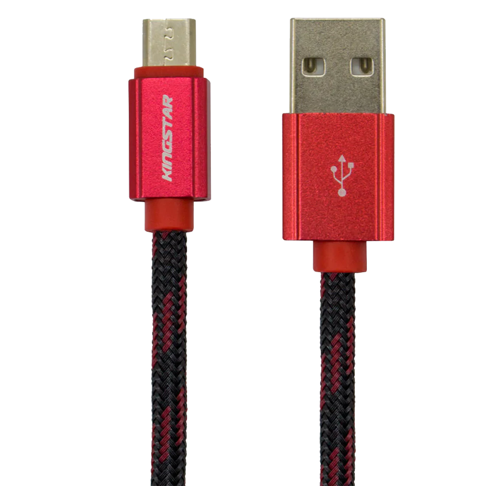خرید و قیمت کابل تبدیل USB به microUSB کینگ استار مدل K21 A طول 1متر - مبیت
