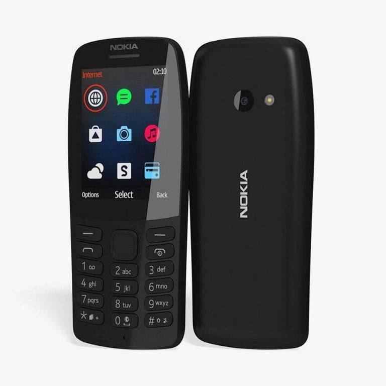 گوشی مدل نوکیا ۲۱۰ دو سیمکارت ۱۶ مگابایت (بدون گارانتی شرکتی) Nokia 210Dual sim 16 MB | موبایل مرکزی