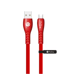 بهترین قیمت خرید کابل تبدیل USB به USB-C پرووان مدل PCC255C طول 1 متر | ذرهبین