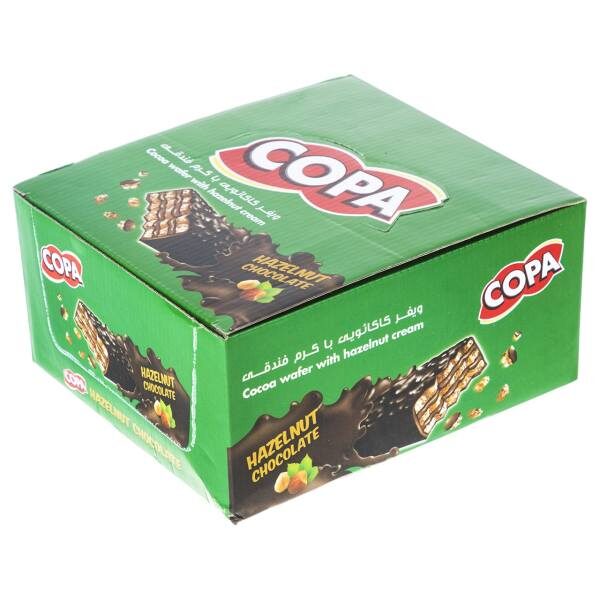 ویفر با روکش شکلات شیری کوپا بسته 30 عددی – فروشگاه اینترنتی سرو دیجیتال