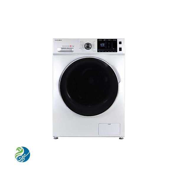 قیمت و خرید اقساطی ماشین لباسشویی اتومات پاکشوما مدل BWF 40702 WT سفید دربکروم ظرفیت 7 کیلوگرم |کالاقسطی | خرید اقساطی کالا