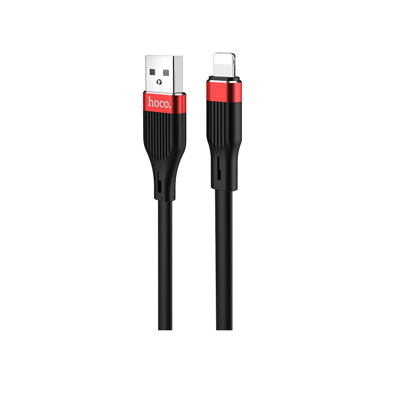 قیمت و خرید کابل تبدیل USB به لایتنینگ هوکو مدل U72 Silicone طول 1.2 متر