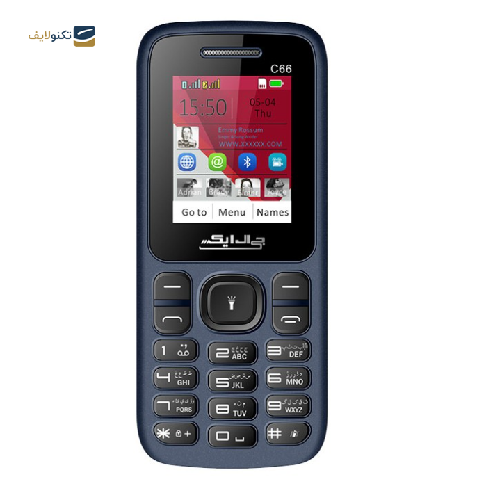 قیمت گوشی موبایل جی ال ایکس مدل C66 ظرفیت 16 مگابایت مشخصات