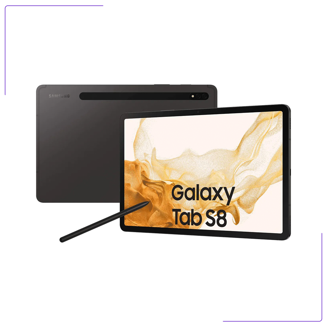 قیمت، خرید و مشخصات تبلت سامسونگ مدل Galaxy Tab S8 5G ظرفیت 128 گیگابایت و رم8 گیگابایت Samsung Galaxy Tab S8 5G 128GB 8GB RAM
