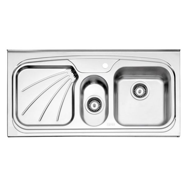 سینک ظرفشویی استیل البرز مدل 610/50 از نوع روکار - خانه استور