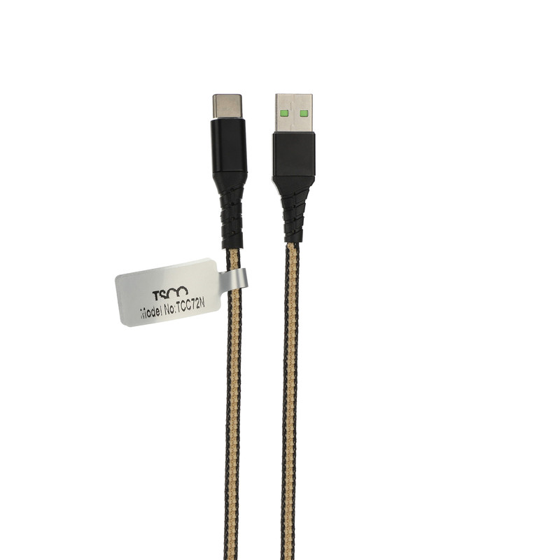 قیمت و خرید کابل تبدیل USB به USB-C تسکو مدل TC C72N طول 1 متر