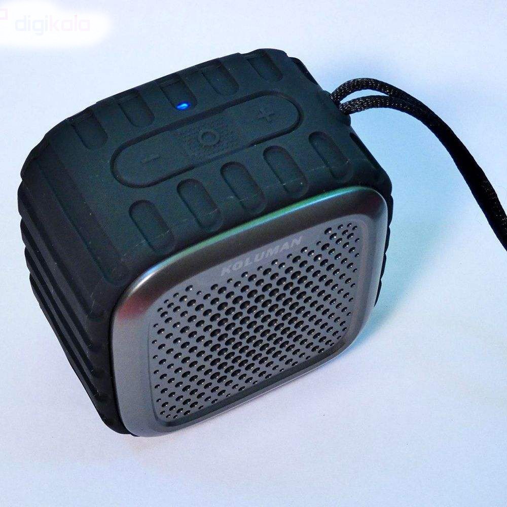 خرید و قیمت اسپیکر بلوتوثی قابل حمل کلومن مدل K-S60 ضدآب ا Clooman K-S60Portable Bluetooth Speaker | ترب