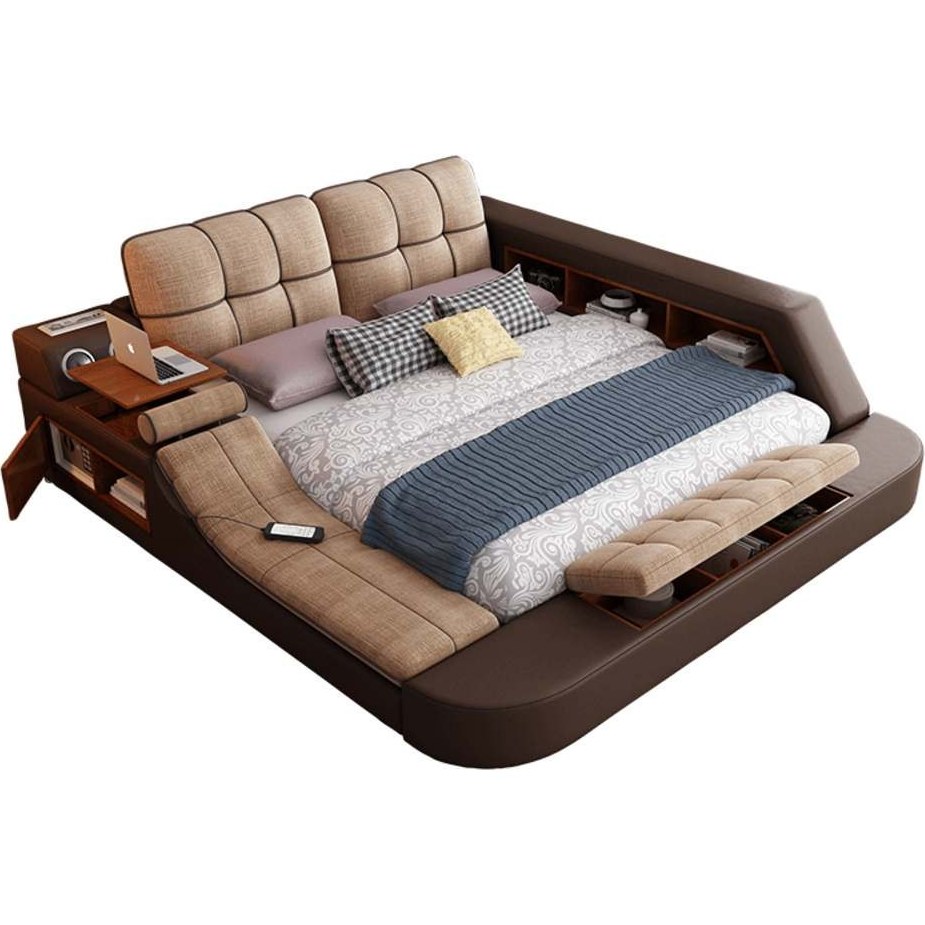 خرید و قیمت تخت خواب آپشنال مدل لوگانو سایز ۱۴۰ در ۲۰۰ سانتیمتر | ترب