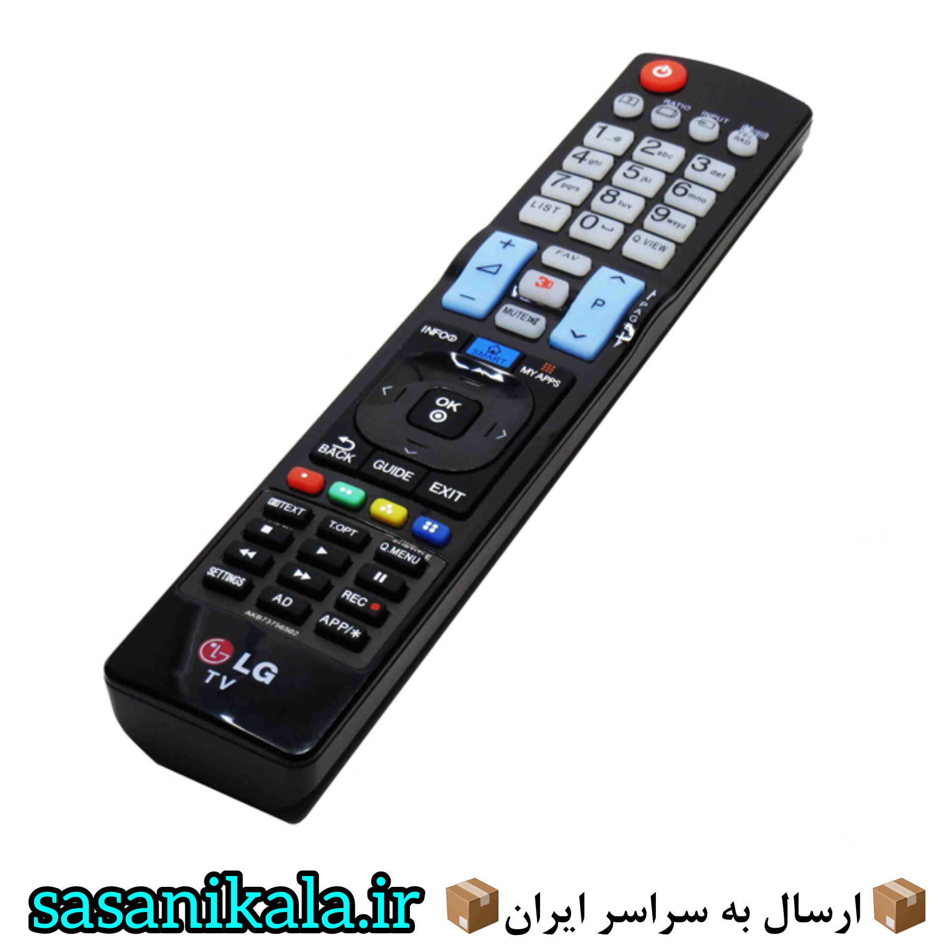کنترل تلوزیون های ال جی AKB73756502جنس اصلی | ساسانی کالا