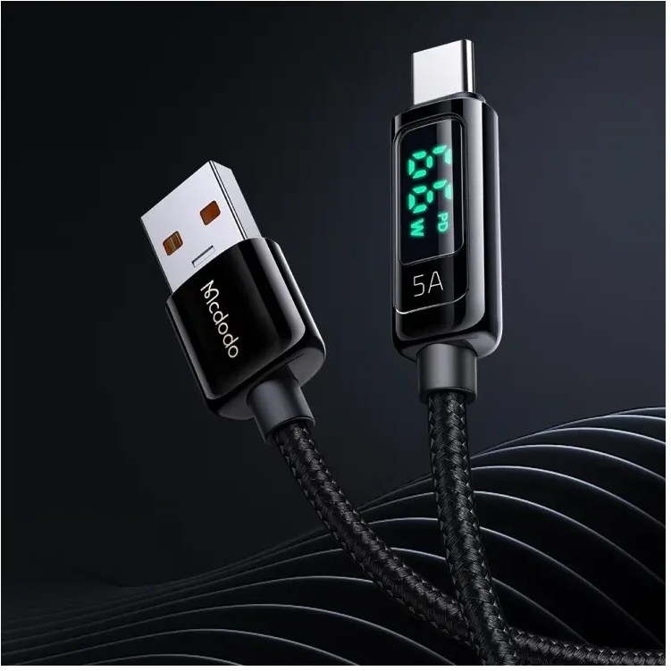 خرید و قیمت کابل تبدیل USB به USB-C مک دودو مدل CA-8690 طول 1.2 متر اMCDODO CA-8690 USB To USB-C Cable 120cm | ترب