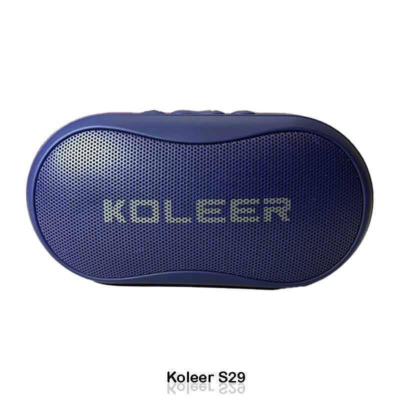 قیمت اسپیکرشارژی پرتابل کالیر مدل Koleer S29 در بانه با تخفیف