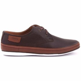 خرید و قیمت کفش کلاسیک مردانه اسپرت جدید برند کمال تانجا رنگ قهوه ای کدty792917 ا Hakiki Deri Kahve Erkek Ayakkabı 151KTE364 2222 | ترب