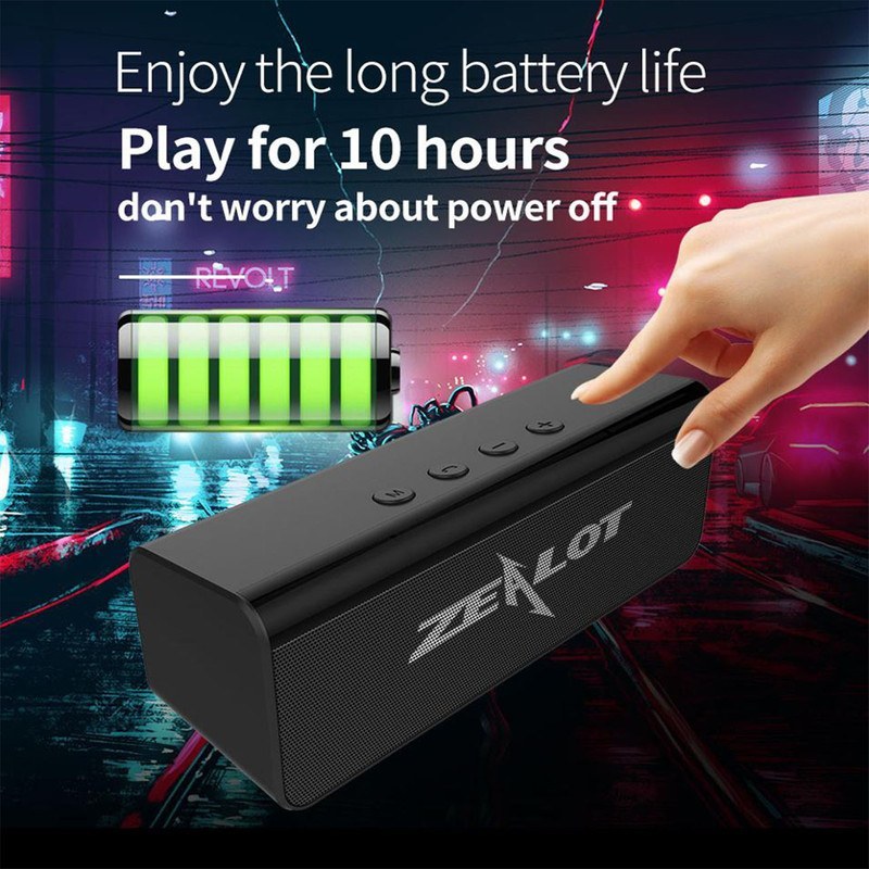 خرید و قیمت اسپیکر بلوتوث زیلوت مدل Zealot S31 ا Zealot S31 BluetoothPortable Speaker | ترب