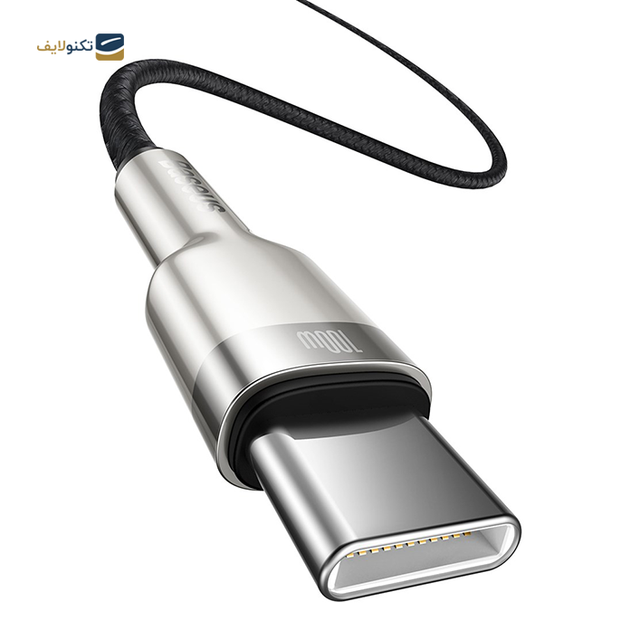 قیمت کابل تبدیل USB-C به USB-C باسئوس مدل CATJK-C01 طول 1 متر مشخصات