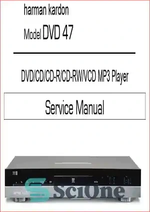 خرید و قیمت دانلود کتاب Service Manual Harman-Kardon Model DVD 47 – دفترچهراهنمای خدمات Harman-Kardon DVD 47 | ترب