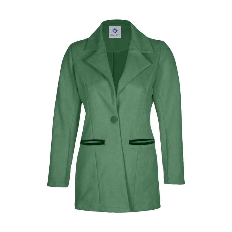 قیمت کت زنانه بلو اند وایت مدل سوئیت رنگ سبز