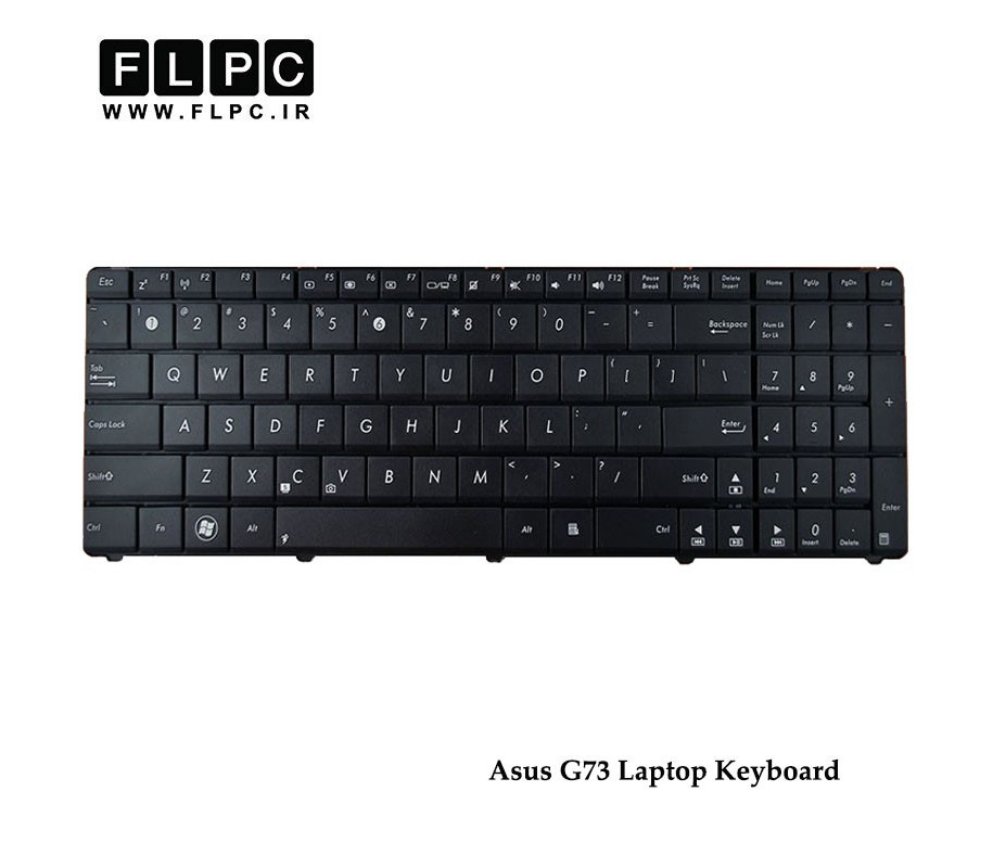کیبورد لپ تاپ ایسوس Asus G73 Laptop Keyboard